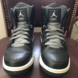 Nike Air Jordan flight black and grey🔥